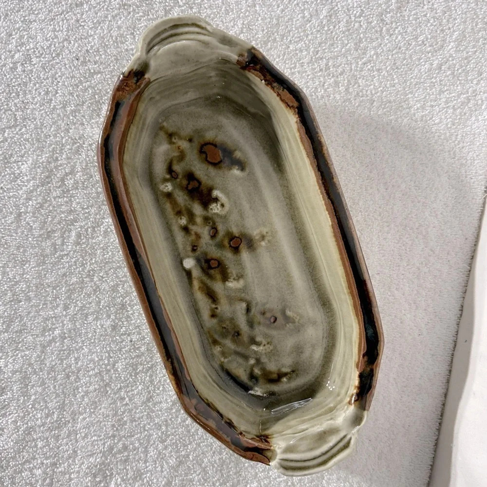 Vintage 1984 Zach Dietrich Pottery Dish Rare